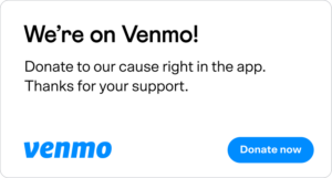 Venmo donation button
